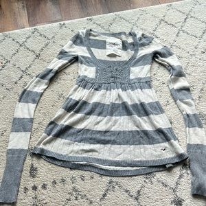 Y2K Hollister Babydoll sweater